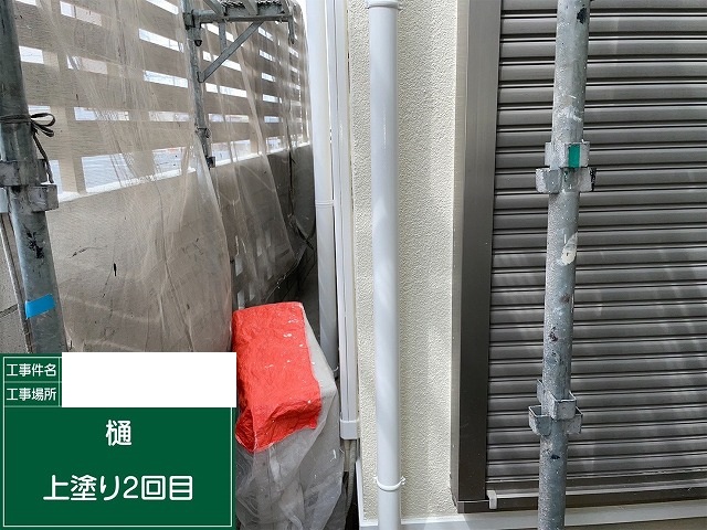 縦樋完成